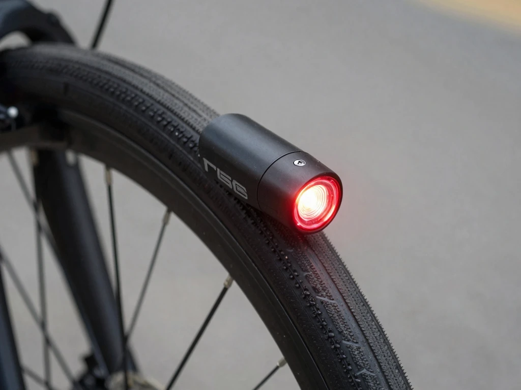 LED bicycle light system